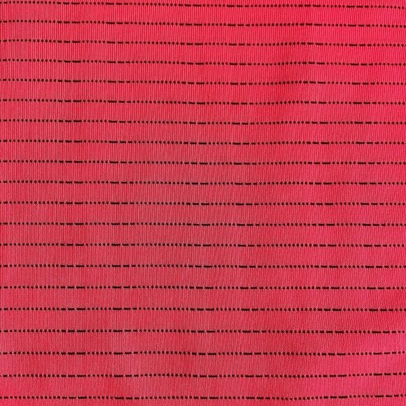 Grand Slam Golf Short Sleeve Striped Polo Polyester Shirt Red + Black Sz XL - Picture 5 of 14